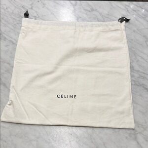 Celine Medium Size Canvas Sleeper Bag Travel Bag Storage Bag
